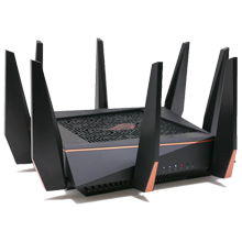 Router chơi game 3 dải băng tần ROG Rapture Wireless-AC5300 ASUS GT-AC5300